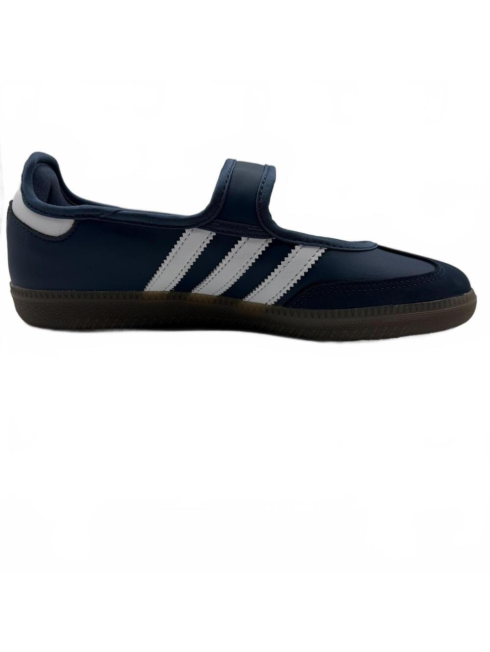 Adidas Samba Jane Crew Navy White IH6484 Women Size 7 - Picture 8 of 8